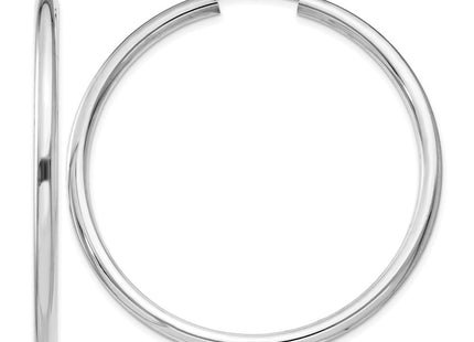 Sterling silver hoop earrings