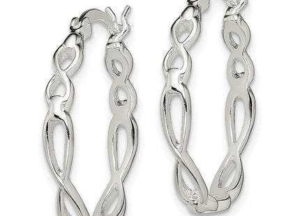 Sterling Silver Earrings Style QE11572 - Classique Jewelry Inc.