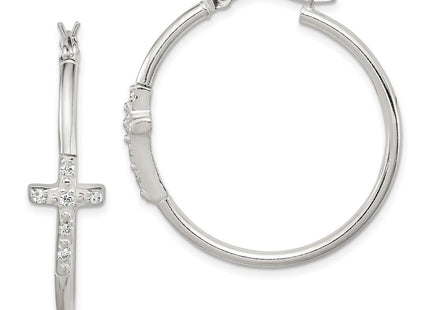 Sterling Silver Earrings Style QE11616 - Classique Jewelry Inc.