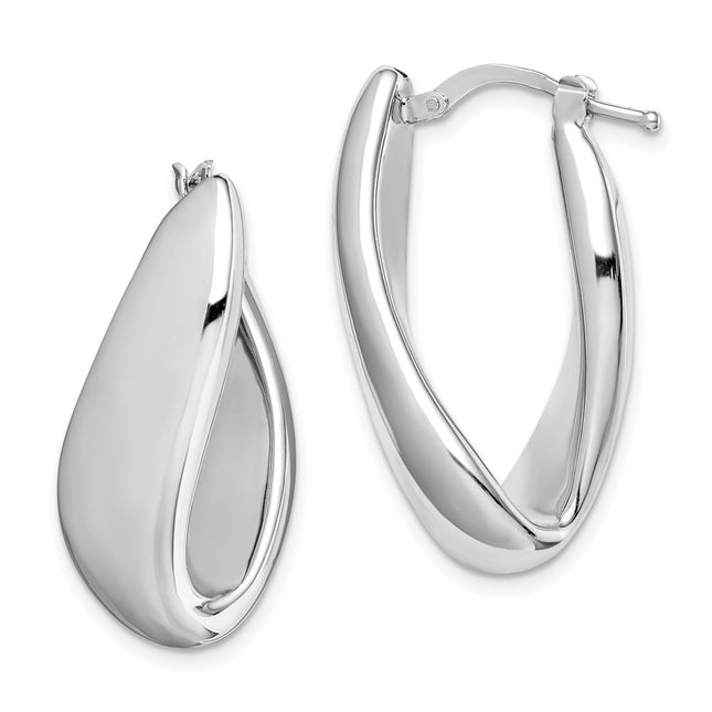 Sterling Silver Earrings Style QE11631 - Classique Jewelry Inc.