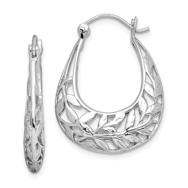 Sterling Silver Earrings Style QE11647 - Classique Jewelry Inc.