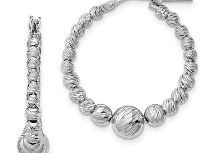 Sterling Silver Earrings Style QE11652 - Classique Jewelry Inc.