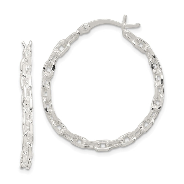 Sterling Silver Earrings Style QE11687 - Classique Jewelry Inc.