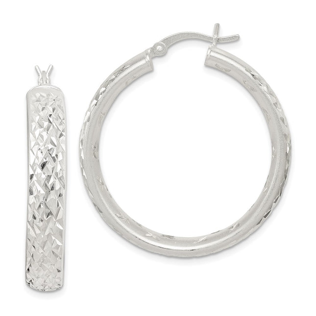 Sterling Silver Earrings Style QE11704 - Classique Jewelry Inc.