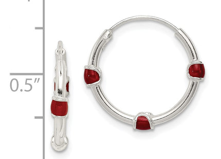 Sterling Silver Earrings Style QE11706 - Classique Jewelry Inc.