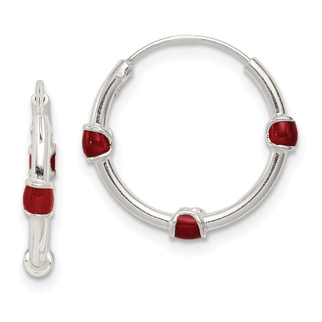 Sterling Silver Earrings Style QE11706 - Classique Jewelry Inc.