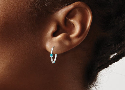 Sterling Silver Earrings Style QE11707 - Classique Jewelry Inc.