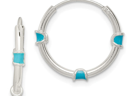 Sterling Silver Earrings Style QE11707 - Classique Jewelry Inc.