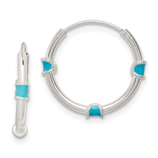 Sterling Silver Earrings Style QE11707 - Classique Jewelry Inc.