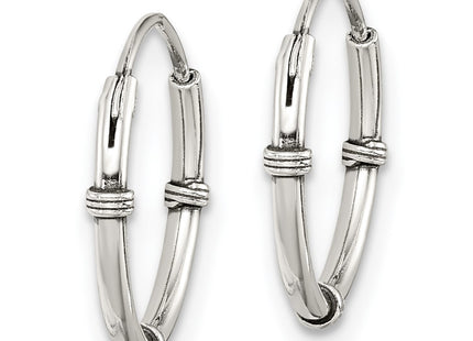 Sterling Silver Earrings Style QE11709 - Classique Jewelry Inc.