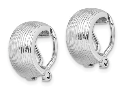 Sterling Silver Earrings Style QE11710 - Classique Jewelry Inc.