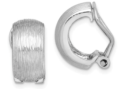 Sterling Silver Earrings Style QE11710 - Classique Jewelry Inc.