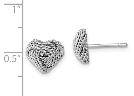 Sterling Silver Earrings Style QE11780 - Classique Jewelry Inc.