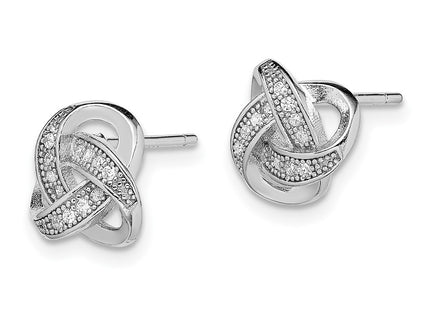 Sterling Silver Earrings Style QE11797 - Classique Jewelry Inc.