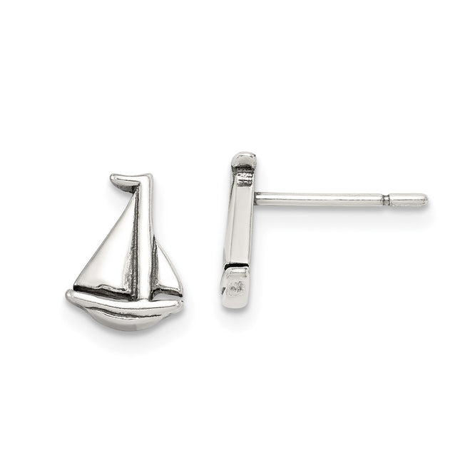 Sterling Silver Earrings Style QE11820 - Classique Jewelry Inc.