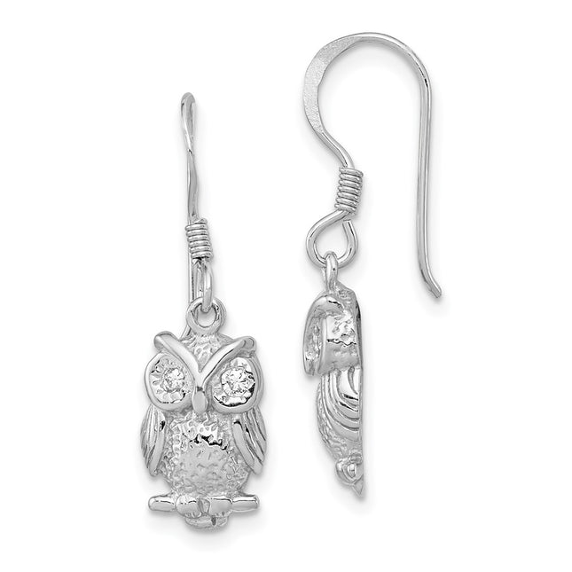 Sterling Silver Earrings Style QE11829 - Classique Jewelry Inc.