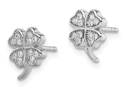 Sterling Silver Earrings Style QE11843 - Classique Jewelry Inc.