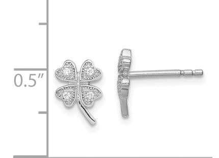 Sterling Silver Earrings Style QE11843 - Classique Jewelry Inc.