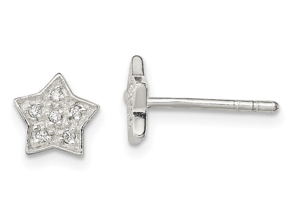 Sterling Silver Earrings Style QE11854 - Classique Jewelry Inc.