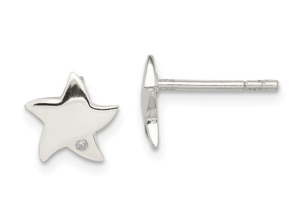 Sterling Silver Earrings Style QE11855 - Classique Jewelry Inc.