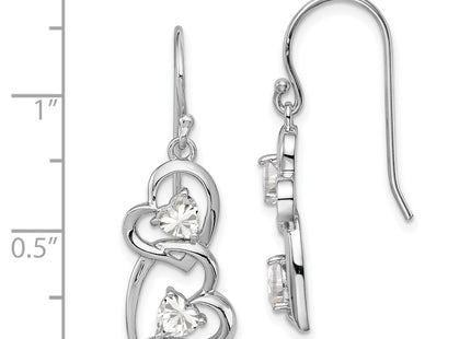 Sterling Silver Earrings Style QE11904 - Classique Jewelry Inc.