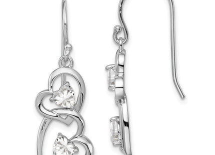 Sterling Silver Earrings Style QE11904 - Classique Jewelry Inc.