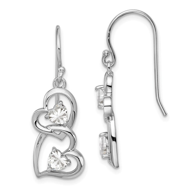 Sterling Silver Earrings Style QE11904 - Classique Jewelry Inc.