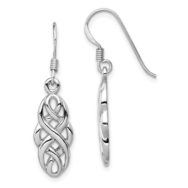Sterling Silver Earrings Style QE11974 - Classique Jewelry Inc.