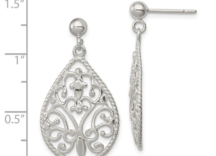 Sterling Silver Earrings Style QE11989 - Classique Jewelry Inc.