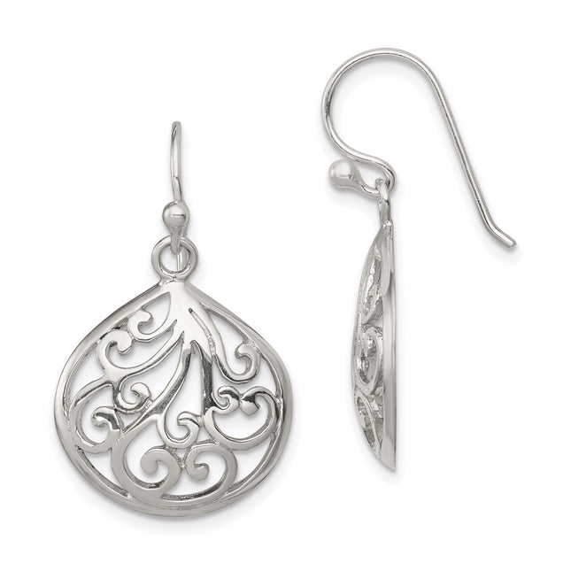 Sterling Silver Earrings Style QE11990 - Classique Jewelry Inc.