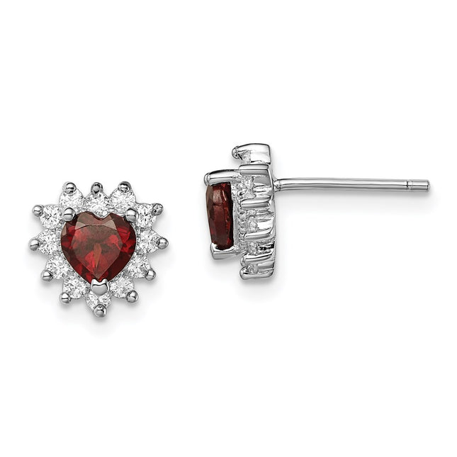 Sterling Silver Earrings Style QE1204 - Classique Jewelry Inc.