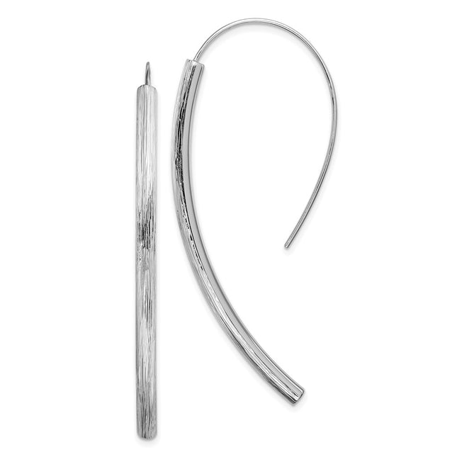 Sterling Silver Earrings Style QE12065 - Classique Jewelry Inc.