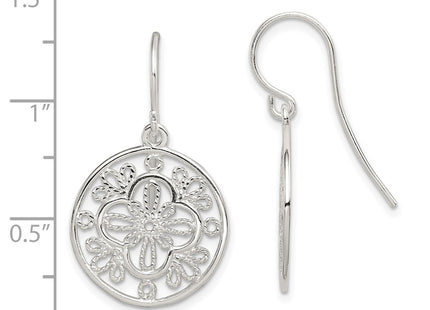Sterling Silver Earrings Style QE12095 - Classique Jewelry Inc.