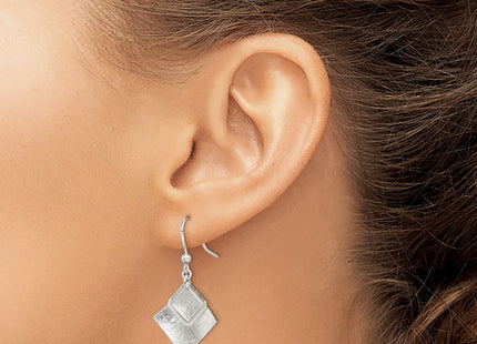 Sterling Silver Earrings Style QE12100 - Classique Jewelry Inc.