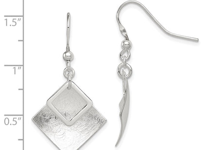 Sterling Silver Earrings Style QE12100 - Classique Jewelry Inc.