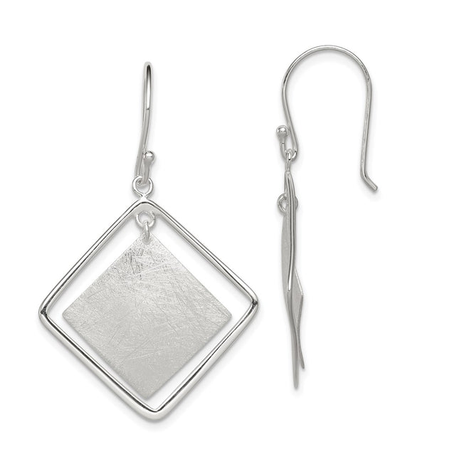 Sterling Silver Earrings Style QE12101 - Classique Jewelry Inc.