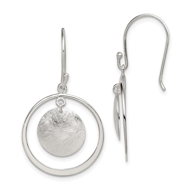 Sterling Silver Earrings Style QE12103 - Classique Jewelry Inc.