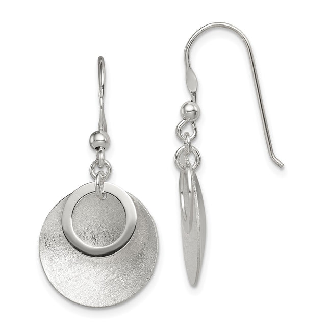 Sterling Silver Earrings Style QE12104 - Classique Jewelry Inc.