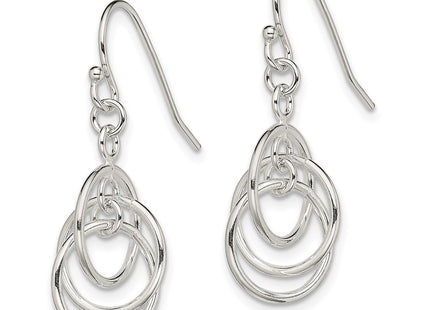 Sterling Silver Earrings Style QE12112 - Classique Jewelry Inc.