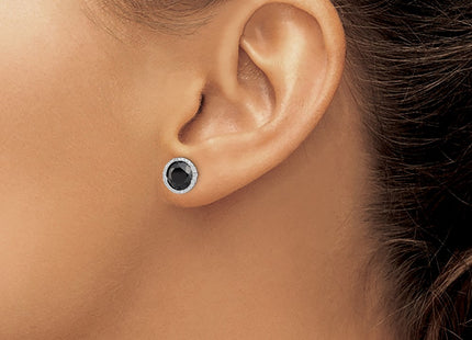Sterling Silver Earrings Style QE12152 - Classique Jewelry Inc.