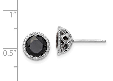 Sterling Silver Earrings Style QE12152 - Classique Jewelry Inc.