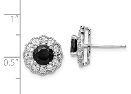 Sterling Silver Earrings Style QE12170 - Classique Jewelry Inc.