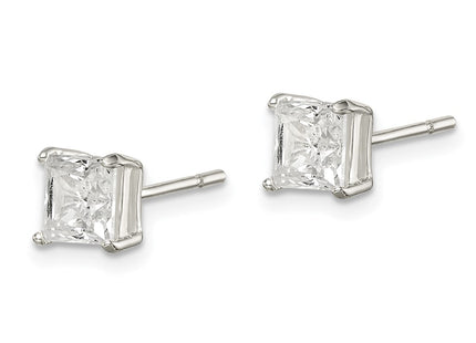 Sterling Silver Earrings Style QE12177 - Classique Jewelry Inc.