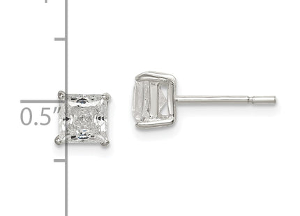 Sterling Silver Earrings Style QE12177 - Classique Jewelry Inc.