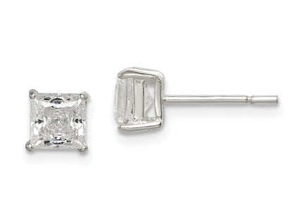 Sterling Silver Earrings Style QE12177 - Classique Jewelry Inc.