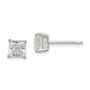 Sterling Silver Earrings Style QE12177 - Classique Jewelry Inc.