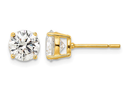 Sterling silver cubic zirconia earrings