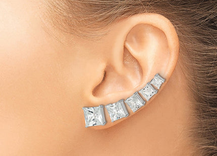 Sterling Silver Earrings Style QE12187SET - Classique Jewelry Inc.