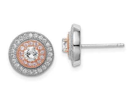 Sterling Silver Earrings Style QE12188 - Classique Jewelry Inc.