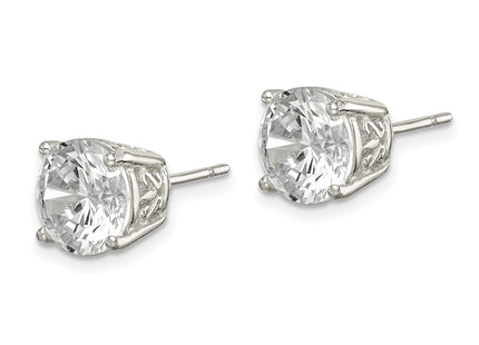 Sterling Silver Earrings Style QE12191 - Classique Jewelry Inc.